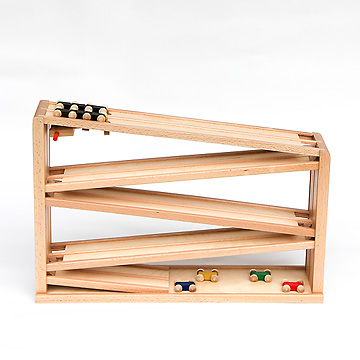 ダブルトレインカースロープ：おもちゃ：百町森