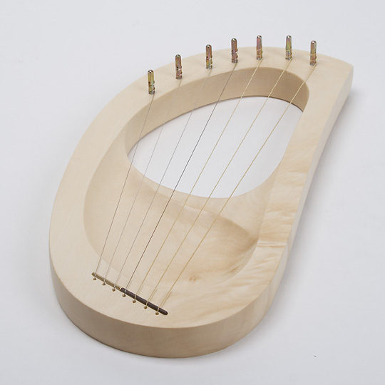 アウリス キンダーハープ ペンタトニック7音：おもちゃ：百町森