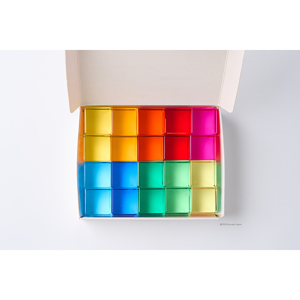 ルーセントキューブ20PCS：おもちゃ：百町森