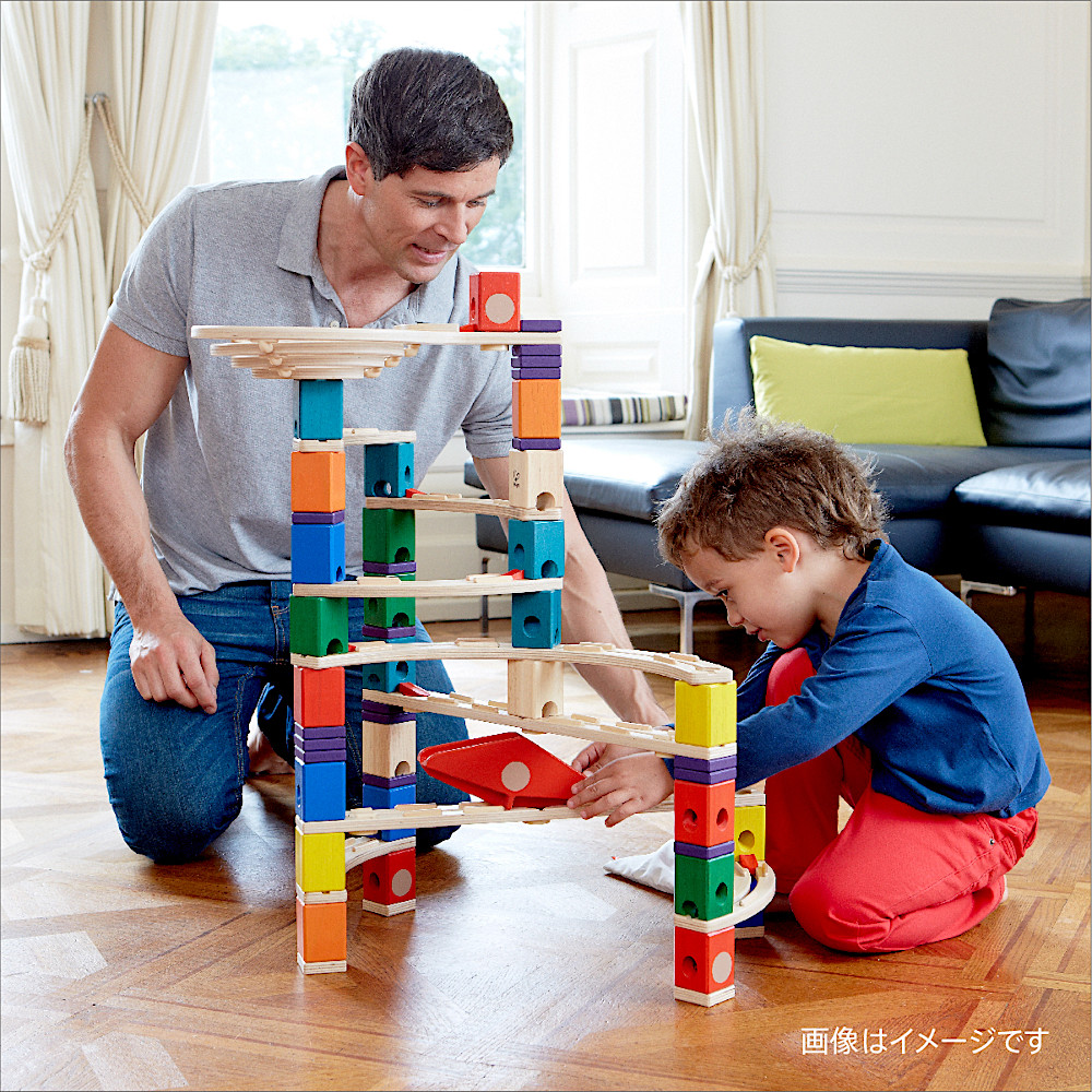 クアドリラ・ツイスト＆レールセット：おもちゃ：百町森