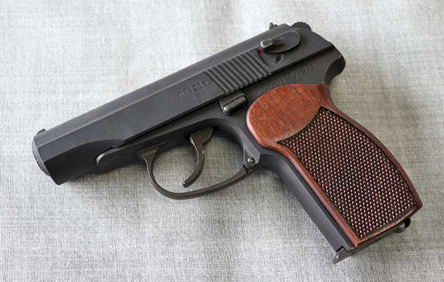 If-Product KSC製マカロフ専用 木製グリップ