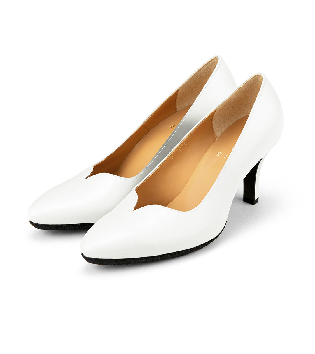 極美品 ビバイア バイカラー パンプス ホワイト アイボリー ブラック ヒール バイカラーポインテッドトゥパンプス レディース | 《公式》レディース