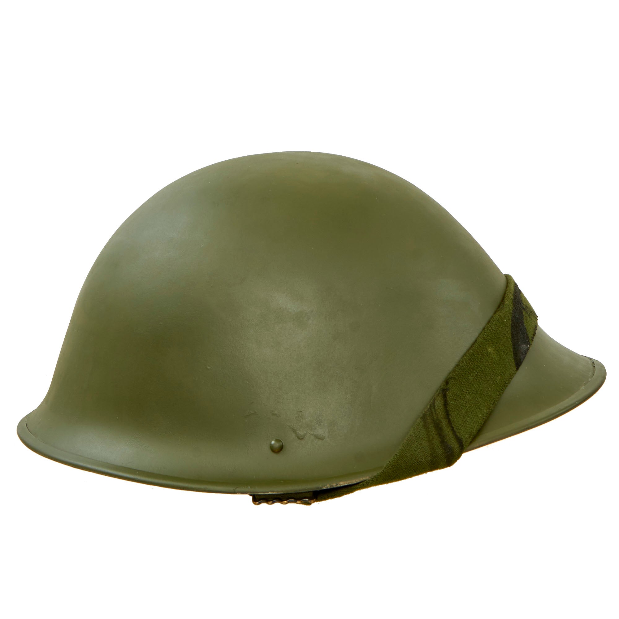 Original British P-1944 Turtle MK IV Steel Helmet with Liner
