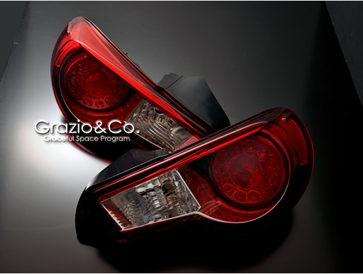 トヨタ86 レッド×クリア テールレンズユニット グラージオ | トヨタ86