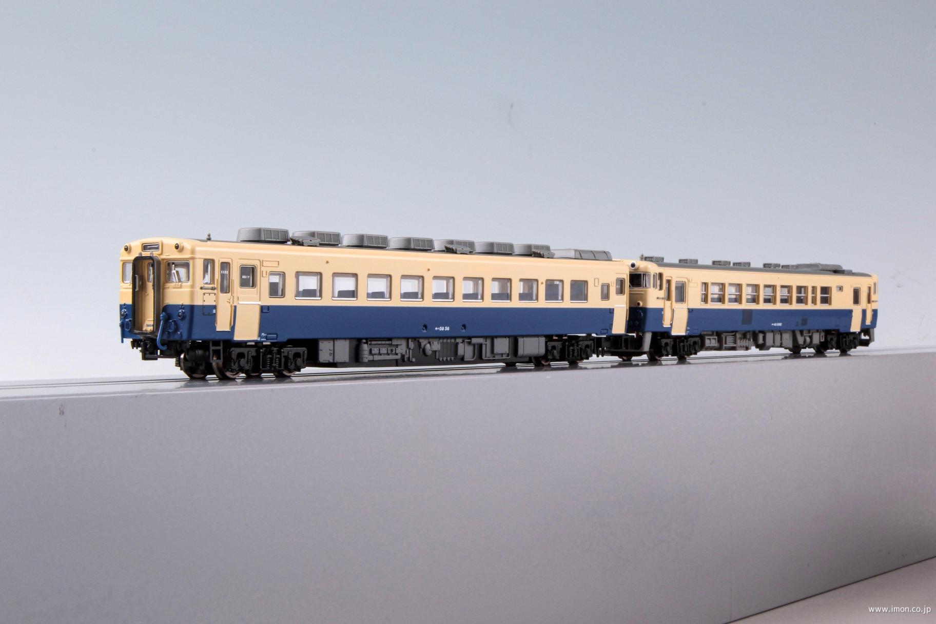 キハ40＋キハ58 小倉工場試験塗装 2両 | 鉄道模型店 Models IMON