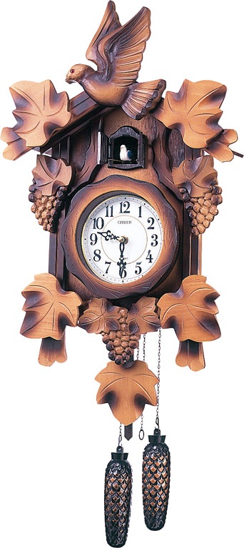 カッコークロック クウォーツカッコー850N 4MJ850-N06 シチズン時計