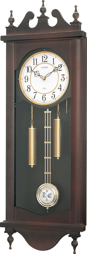 報時付き振り子時計 ストローク 4MJ807-N06シチズン時計/時計 掛け時計