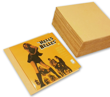 LP（12inch）レコード用ダンボール板 332×327mm「50枚」 | ダンボール