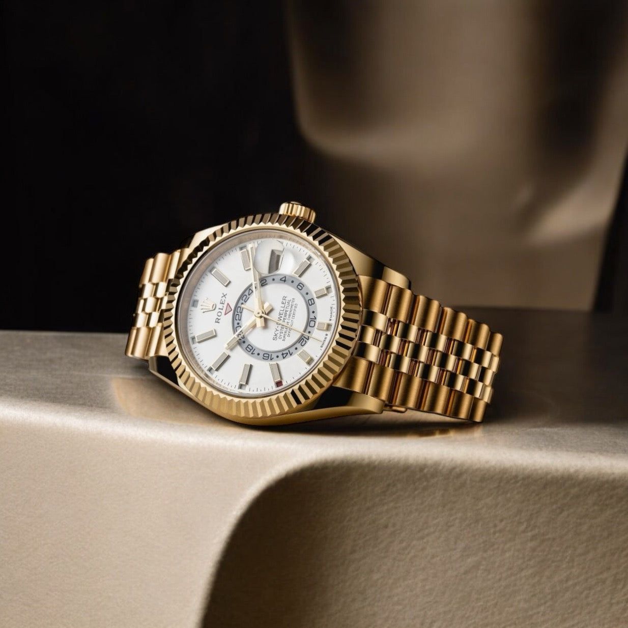 Rolex Sky-Dweller 336938 jubilee white dial