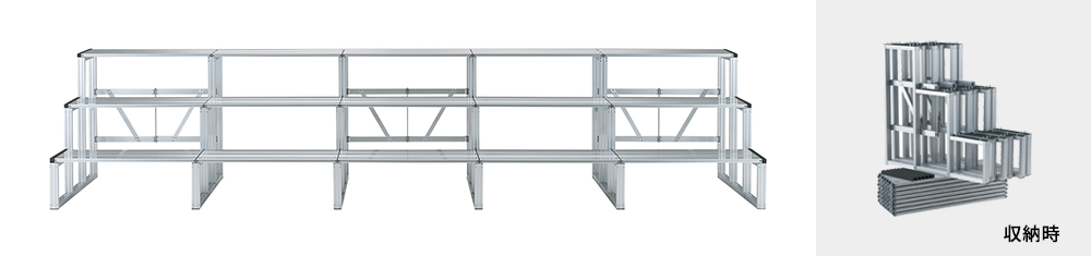 ひな段(通常仕様セット) ｜ 株式会社ニード