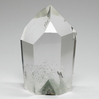 トップクォリティ]グリーンファントムクォーツポリッシュポイント（高