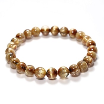 特別価格/高品質]キャッツアイルチルクォーツブレスレット/ヘマタイト