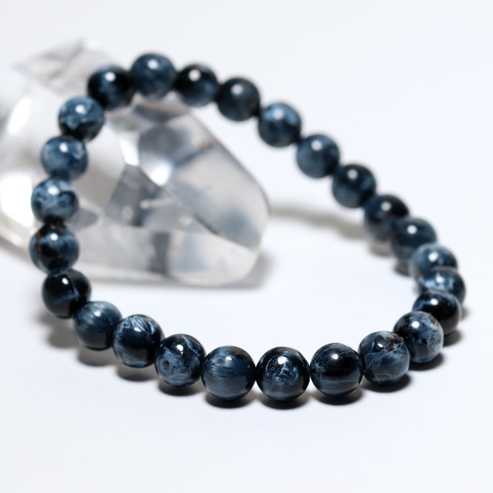 高品質++]ブルーピーターサイトブレスレット（約7mm玉） - 埼玉県吉川