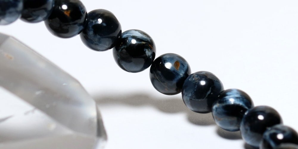 高品質++]ブルーピーターサイトブレスレット（約7mm玉） - 埼玉県吉川