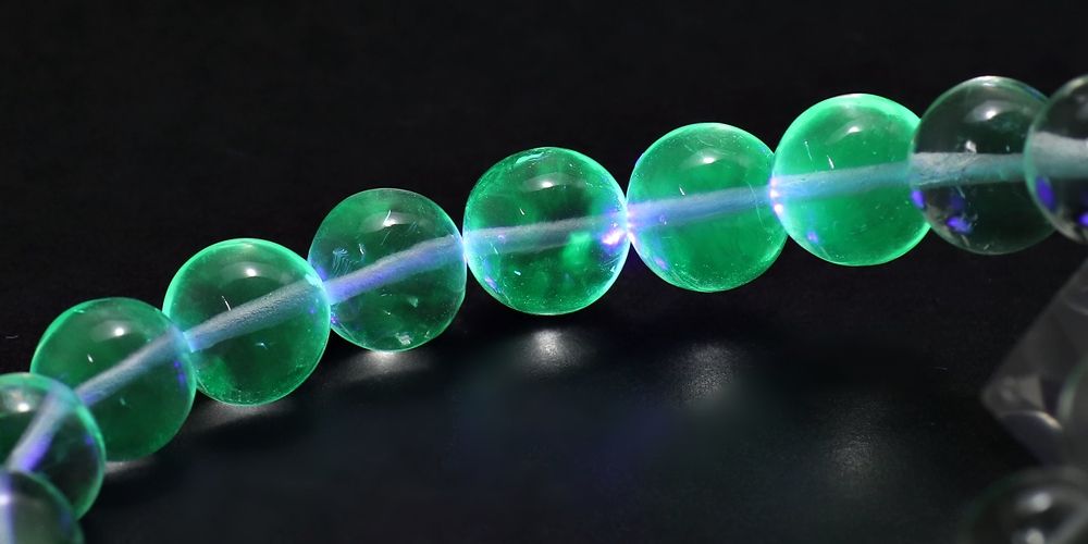 トップクオリティ]ハイアライトオパールブレスレット（約10mm玉