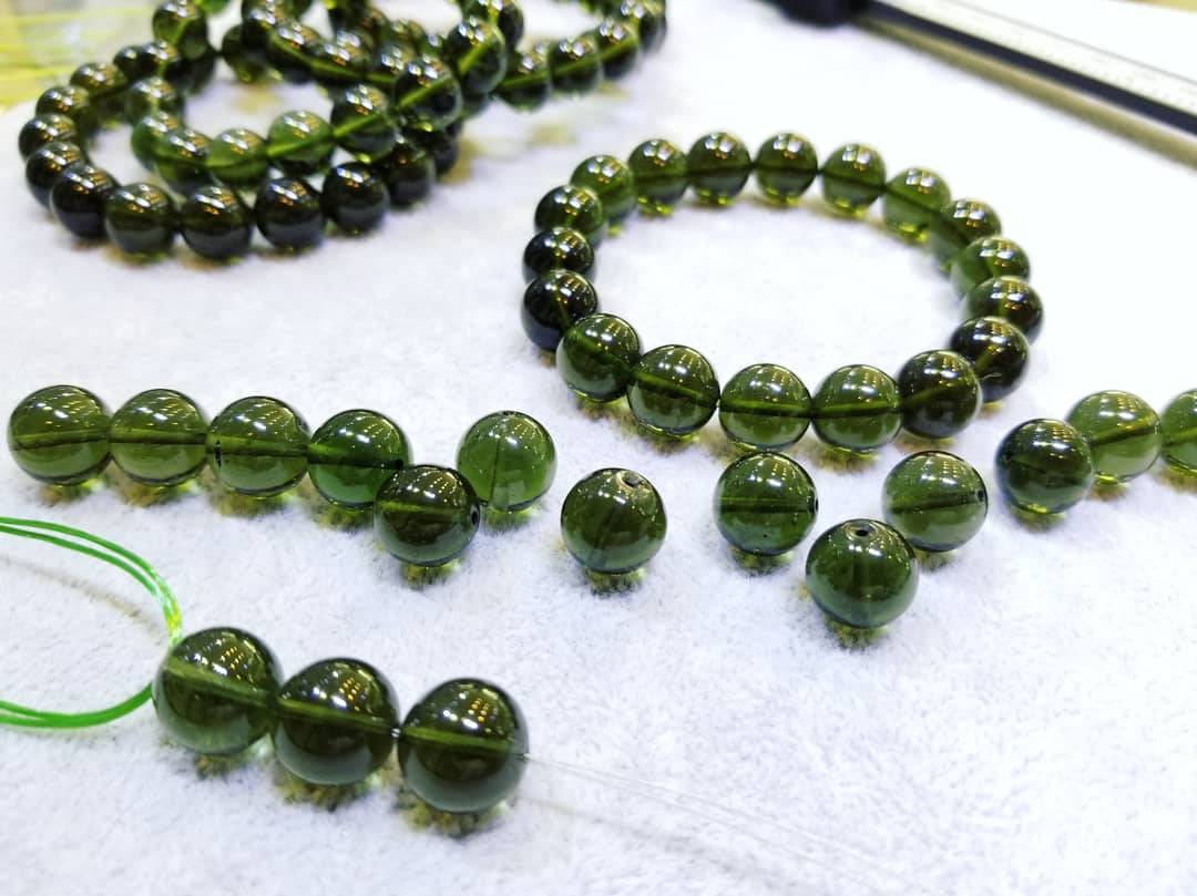 モルダバイトブレスレット - 埼玉県吉川市の天然石専門店・水晶