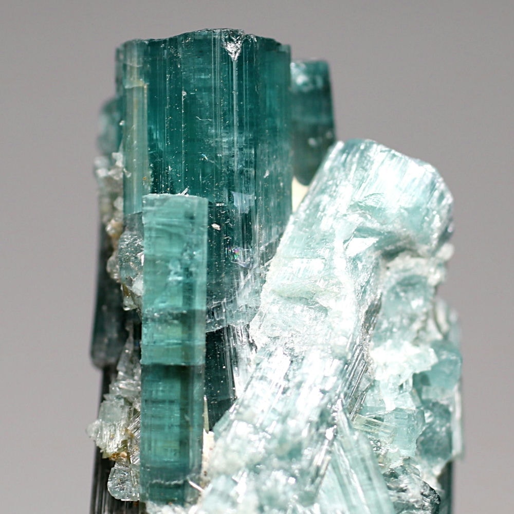 希少]インディゴブルートルマリン結晶原石（インディゴライト） - 埼玉