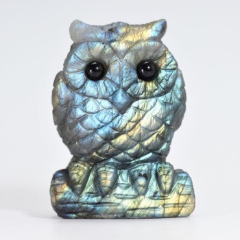 ラブラドライトフクロウ - 埼玉県吉川市の天然石専門店・水晶