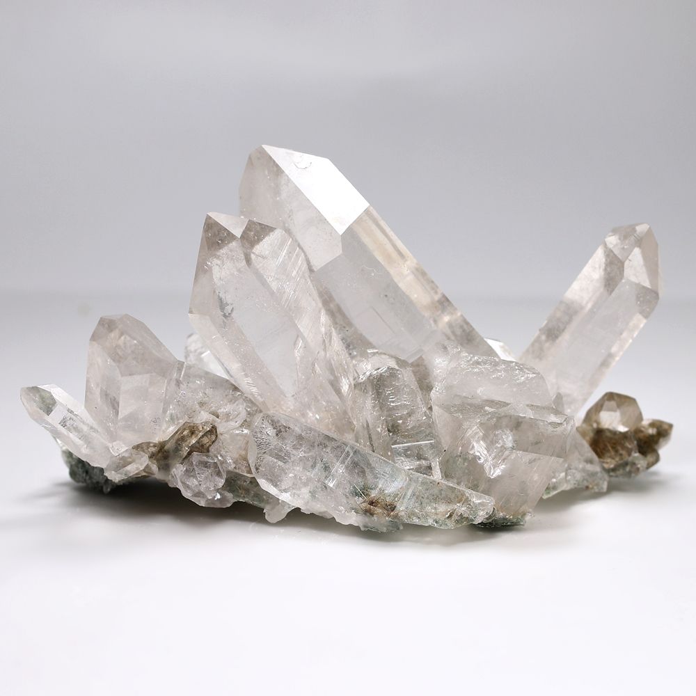 高品質++]インド/マニハール産ヒマラヤ水晶クラスター（353g原石