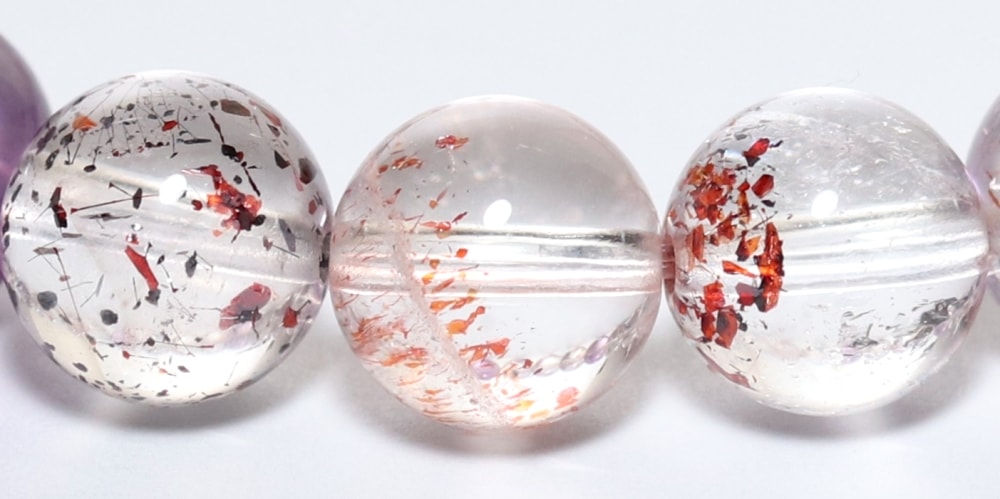 特別価格/3A]ミックススーパーセブンブレスレット（約8mm玉） - 埼玉県