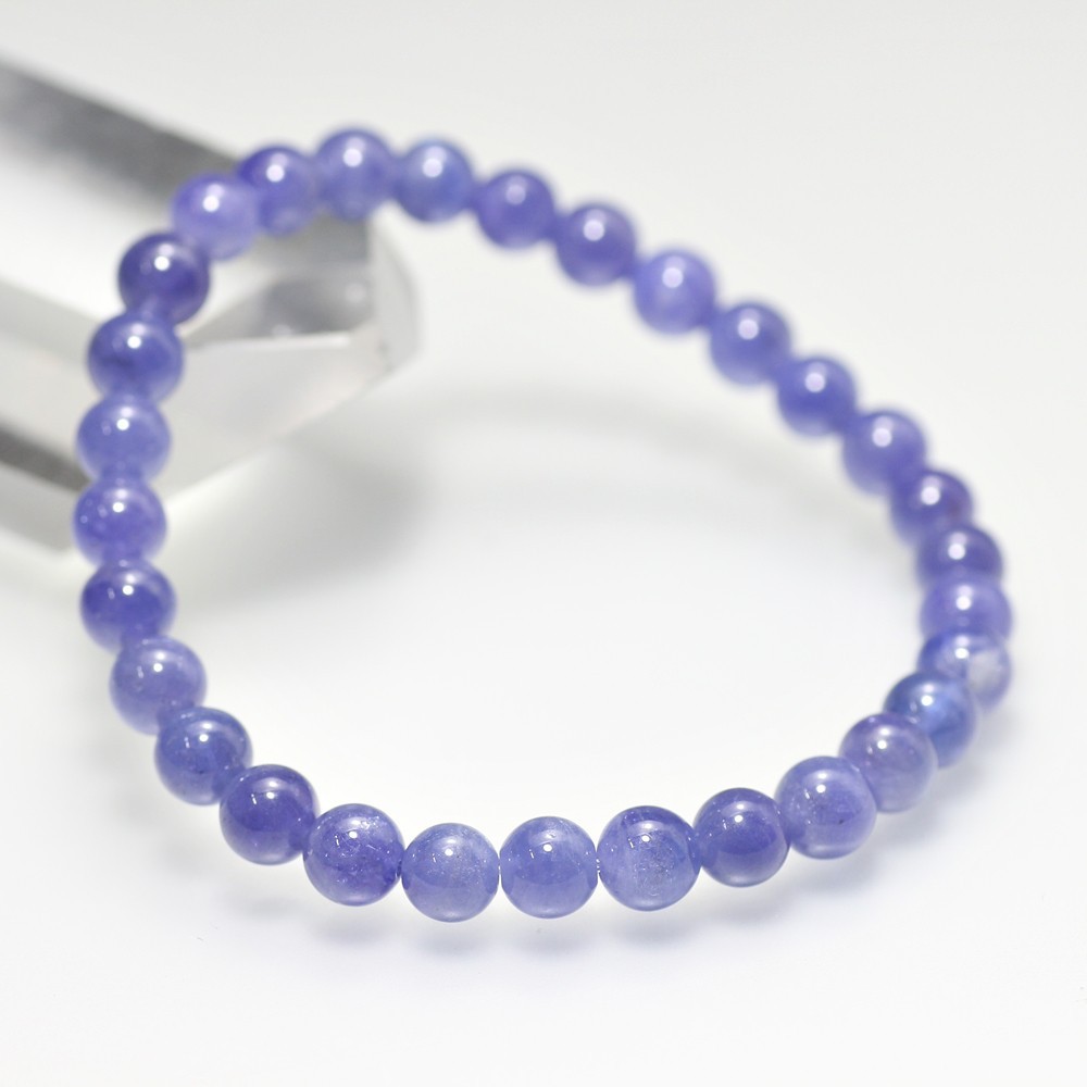 特別価格/3A]タンザナイトブレスレット（約6mm玉） - 埼玉県吉川市の