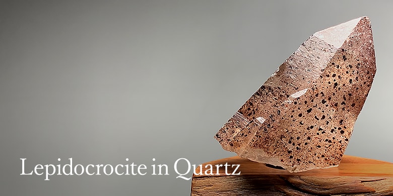 レピドクロサイトインクォーツ原石・鉱物 - 埼玉県吉川市の天然石専門