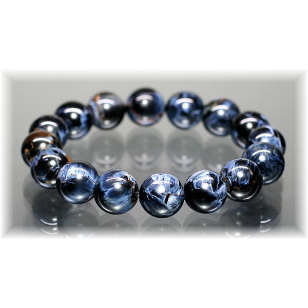 最高品質]ブルーピーターサイトブレスレット（約14.5mm玉） - 埼玉県