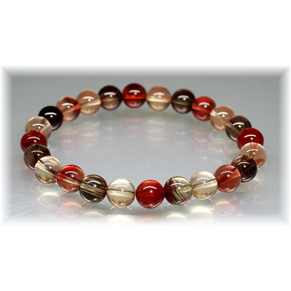 最高品質]ミックスアンデシンブレスレット（約8mm玉） - 埼玉県吉川市