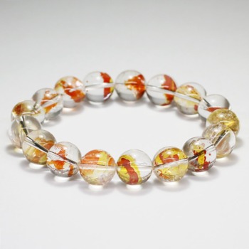 高品質++] オーロラクォーツブレスレット（約12mm玉） - 埼玉県吉川市