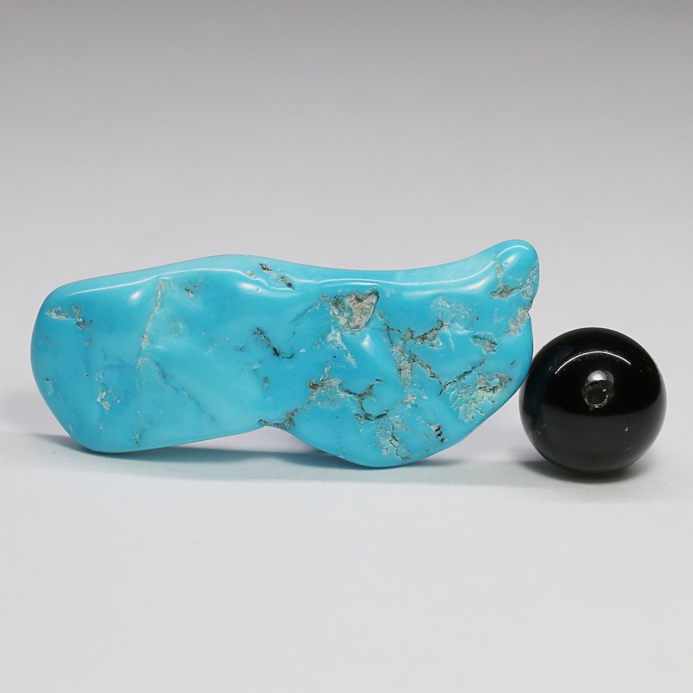 高品質]アリゾナ州スリーピングビューティー鉱山産ターコイズ原石