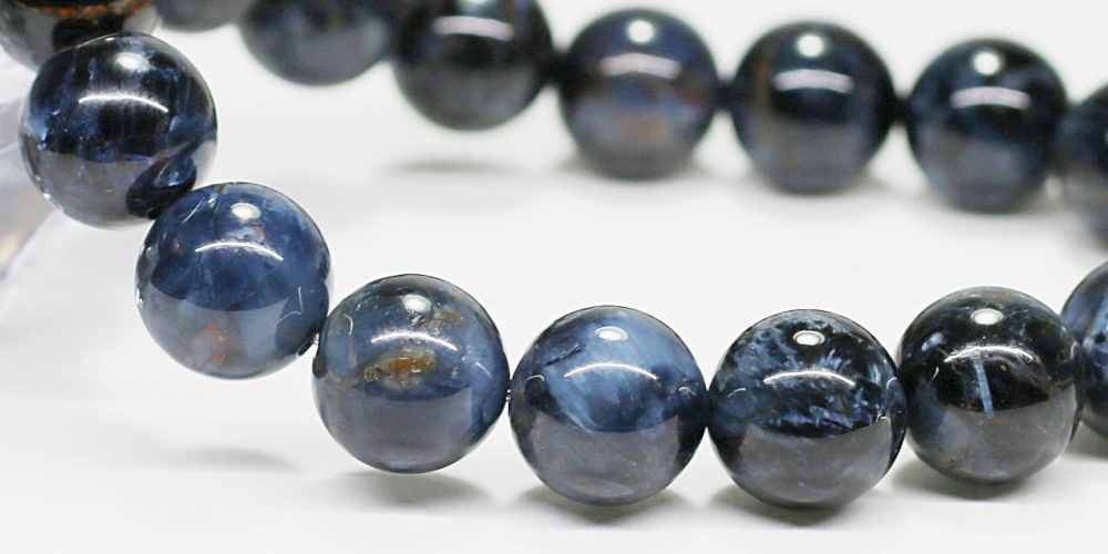 高品質]ブルーピーターサイトブレスレット（約11mm玉） - 埼玉県吉川市