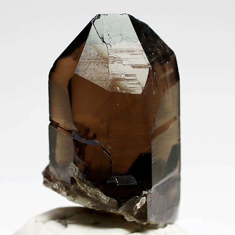 高品質+]ネパール/ガウリシャンカール産ヒマラヤ水晶原石/スモーキー