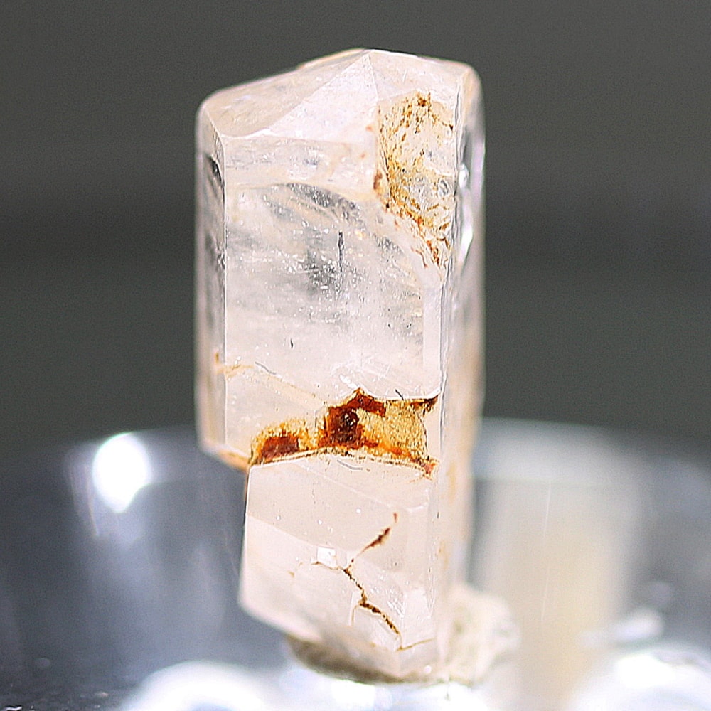 希少・ミャンマー産]天然フェナカイト結晶原石/宝石質（1.43g/簡易鑑別