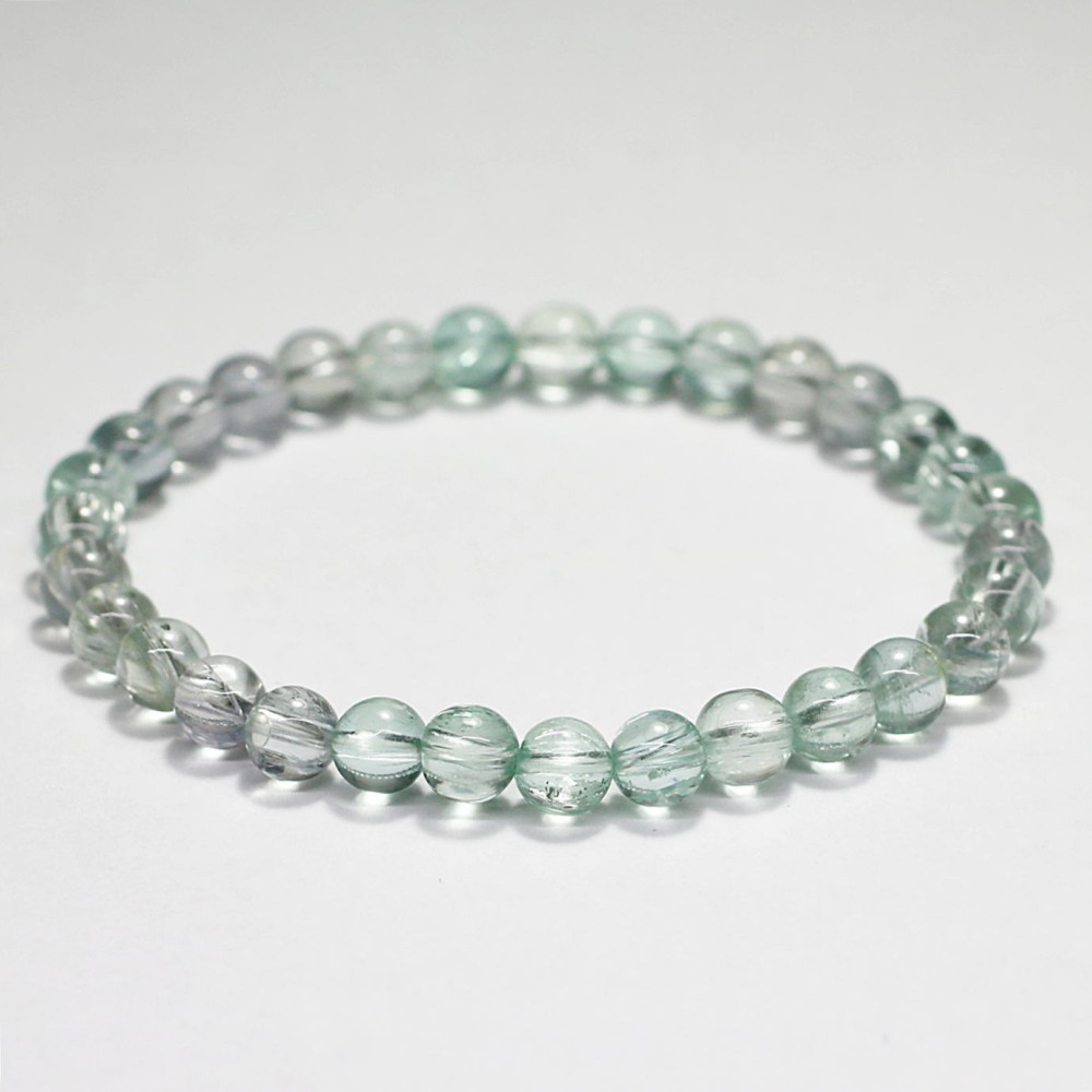 高品質]ヒデナイトキャッツアイブレスレット（約5.5mm玉） - 埼玉県