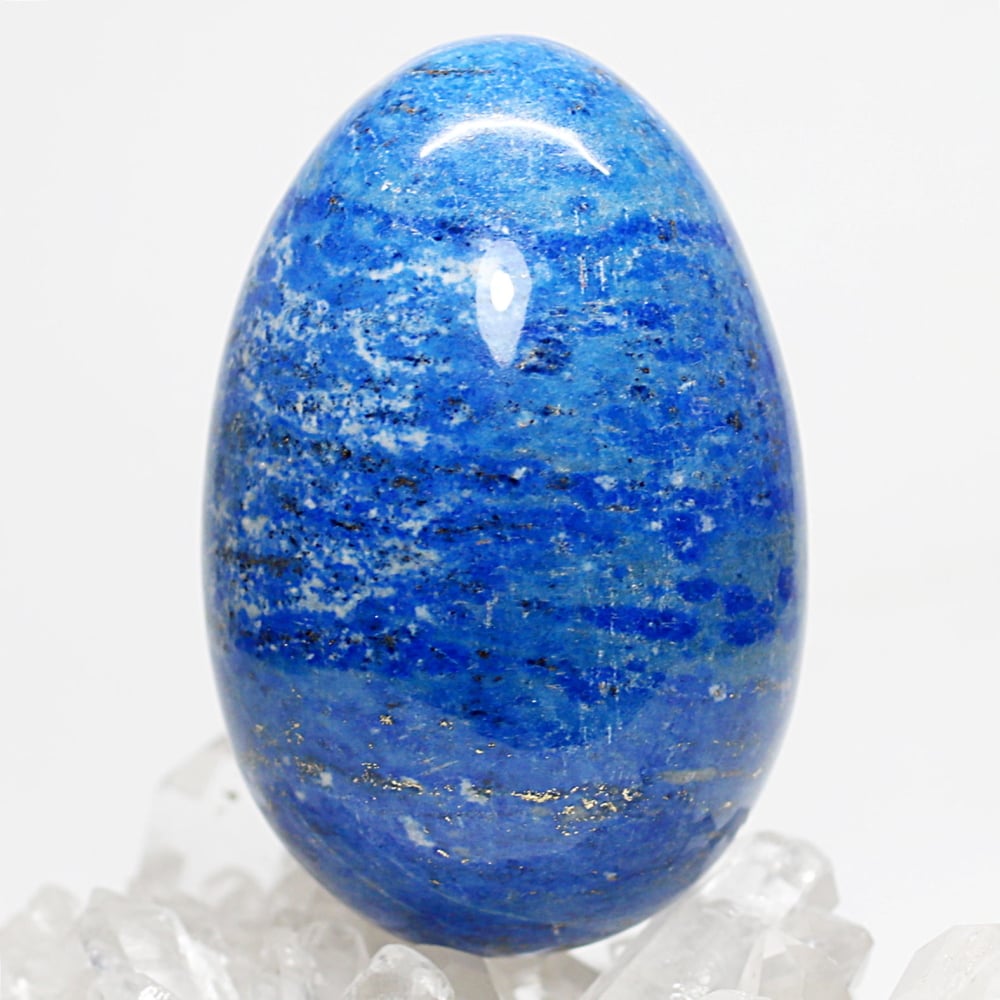 特別価格/高品質]アフガニスタン産ラピスラズリエッグシェイプ - 埼玉