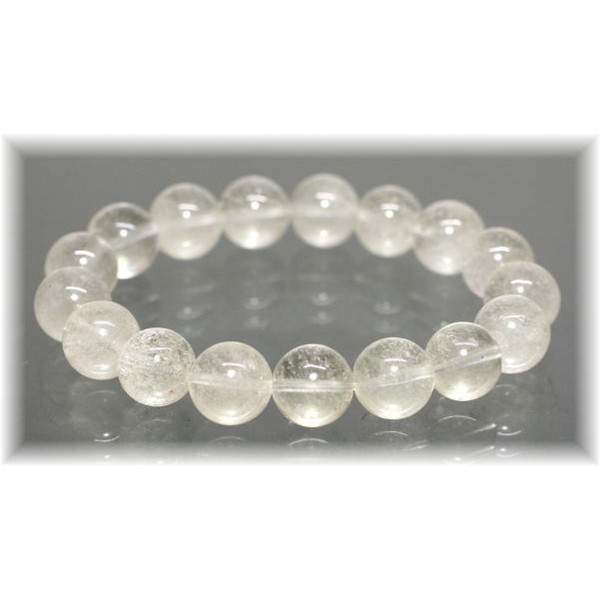 3A]天然リビアングラスブレスレット（約12mm玉） - 埼玉県吉川市の