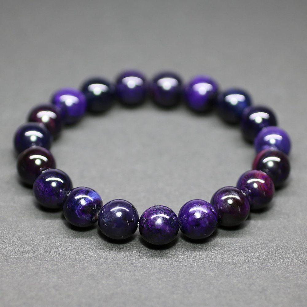 高品質+]スギライトブレスレット（約11mm玉） - 埼玉県吉川市の天然石