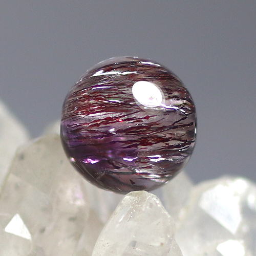 最高品質]アメジストスーパーセブン1粒売り（8.3mm） - 埼玉県吉川市の