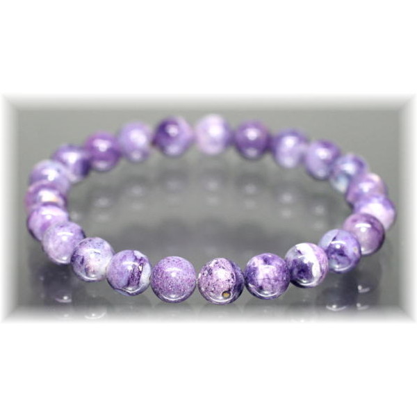 3A++]ティファニーストーンブレスレット（約8.5mm玉） - 埼玉県吉川市