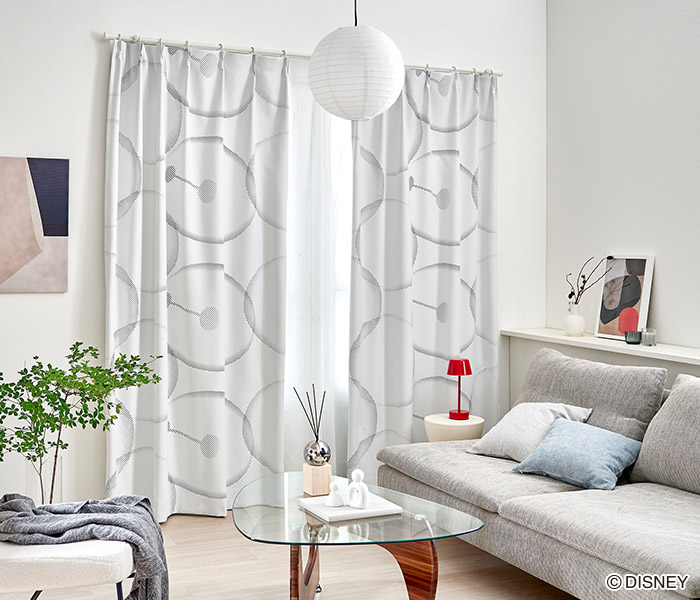 ディズニーカーテン 1・2級遮光カーテン ベイマックス（D-1196