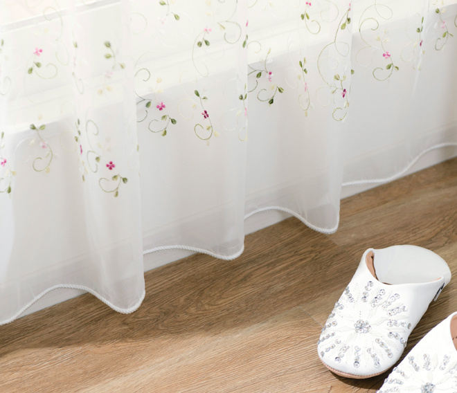 カラフルフラワートルコ刺繍レース【シラブル】（L-1286)生地サンプル