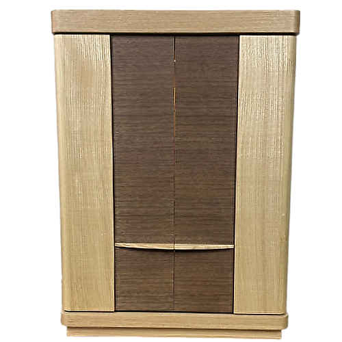 国産 家具調仏壇 上置 16号 扉タモ・ウォールナット コンビ 国産