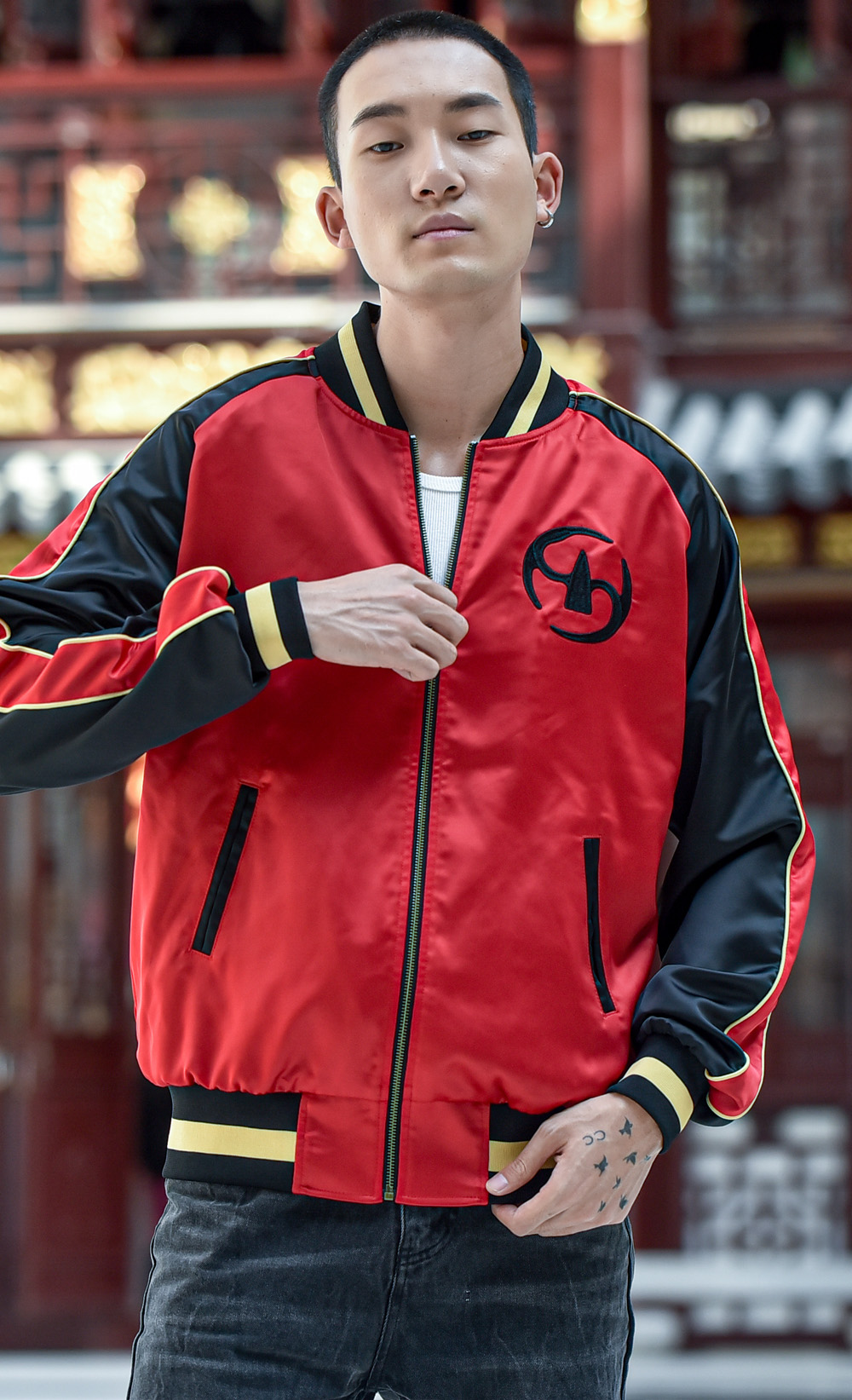 Official FFXIV Stormblood Samurai Jacket - Insert Coin Clothing