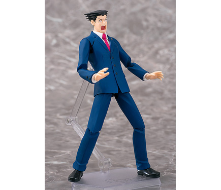 逆転裁判』成歩堂龍一がfigma化―店舗限定特典には「テレ顔」パーツが