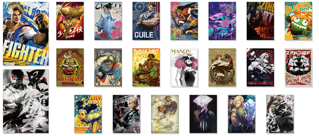 ストリートファイター6くじ ROUND2」がオンラインで発売！”year1”に