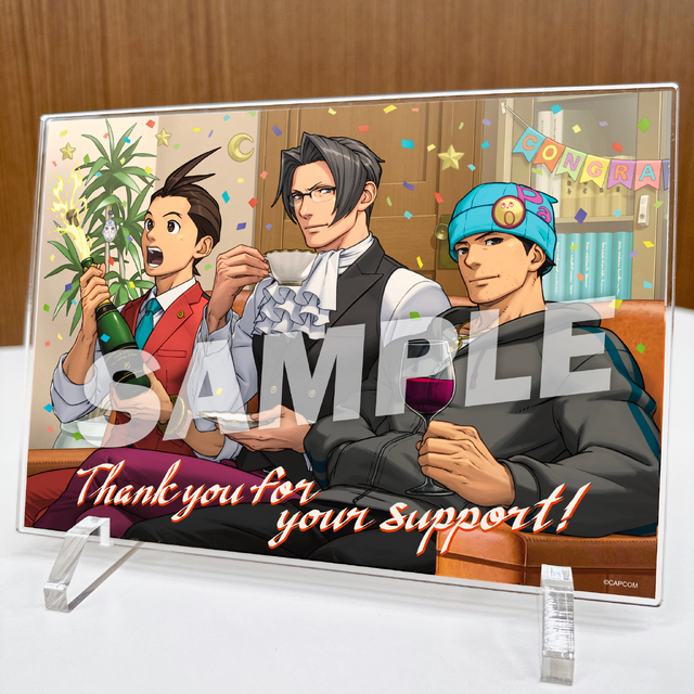 成歩堂龍一と御剣怜侍が仲良く配信者に！？『逆転裁判』シリーズ作品を