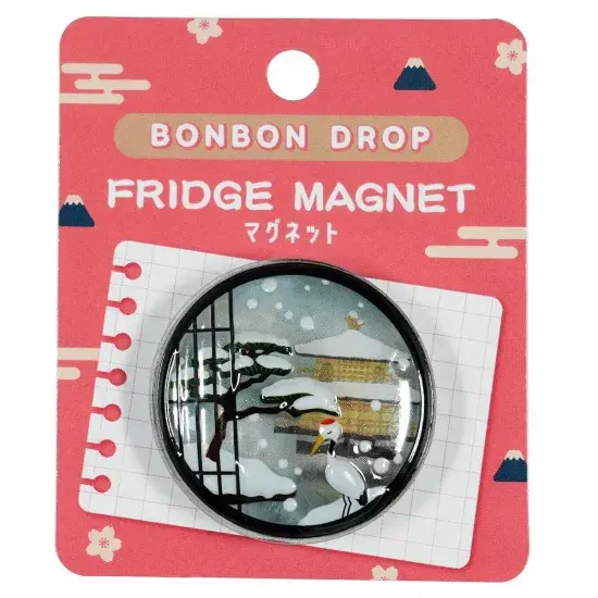 大人気「和柄のボンボンドロップ」がマグネットに！レトロなデザインが