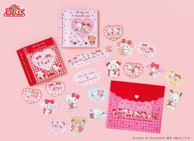 サンリオ当りくじ」が「Lil ala mode」と初コラボ！いちごモチーフの