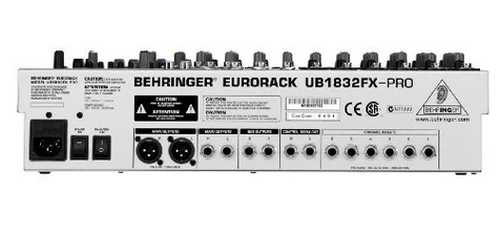Instrukcja obsługi Behringer UB1832FX-PRO (20 stron)