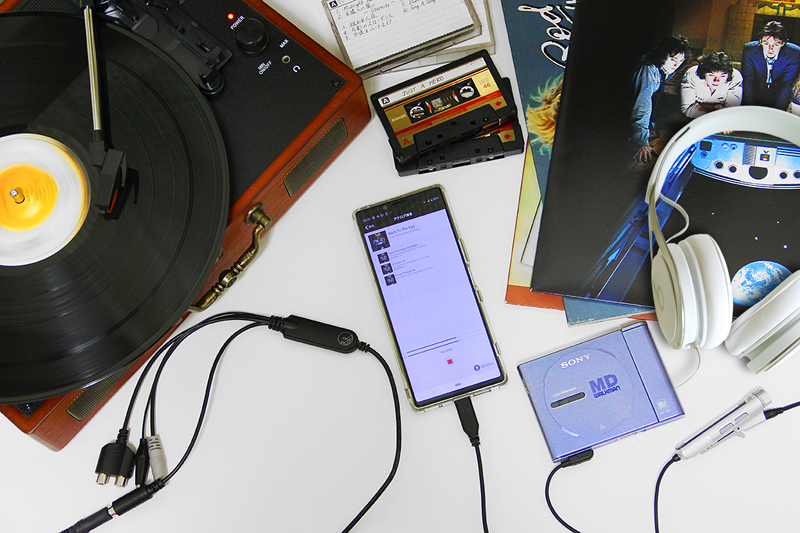 ADレコ（AD-1） | スマートフォン用アナログレコーダー | アイ・オー